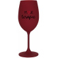 MOJE TERAPIE - bordo sklenice na víno 350 ml