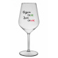 NEJSEM ONLINE JSEM ONWINE - čirá nerozbitná sklenice na víno 470 ml