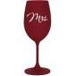 MRS. - bordo sklenice na víno 350 ml