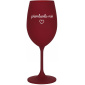 PŘEMLUVILA MĚ - bordo sklenice na víno 350 ml