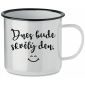 DNES BUDE SKVĚLÝ DEN. - bílý plecháček 350 ml