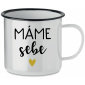 MÁME SEBE - bílý plecháček 350 ml