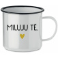 MILUJU TĚ. - bílý plecháček 350 ml