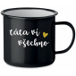 TÁTA VÍ VŠECHNO - černý plecháček 350 ml