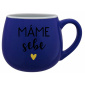 MÁME SEBE - modrý keramický hrníček 300 ml