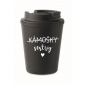 KÁMOŠKY SESTRY - černý termohrnek 300 ml