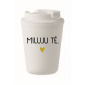 MILUJU TĚ. - bílý termohrnek 300 ml