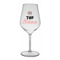 TOP MÁMA - čirá nerozbitná sklenice na víno 470 ml