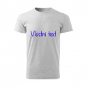 Personalizované pánské tričko s vlastním textem 