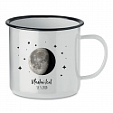 Personalizovaný retro plecháček s měsíční fází
