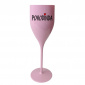 POHODINDA - růžová nerozbitná prosecco sklenice 150 ml