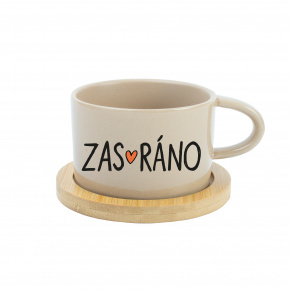 ZAS_RÁNO - krémový hrníček makronka 200 ml