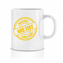 Personalizovaný klasický bílý hrníček 300 ml - nejlepší xx SINCE xx