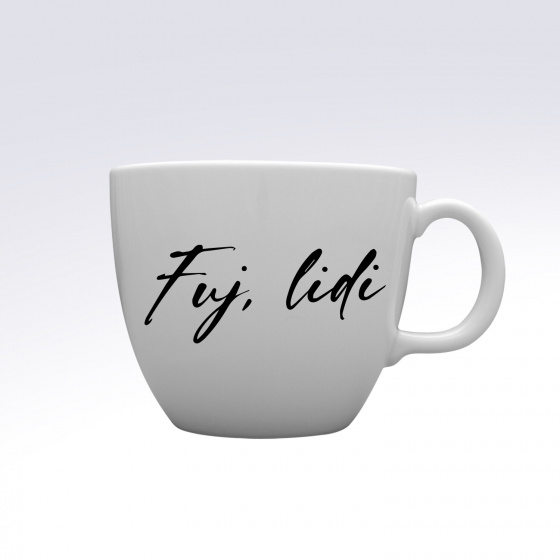 FUJ, LIDI - MEGA XXL keramický hrnek 1000 ml