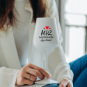 MEZINÁRODNÍ DEN ŽÍZNĚ - bílá nerozbitná sklenice na víno 470 ml