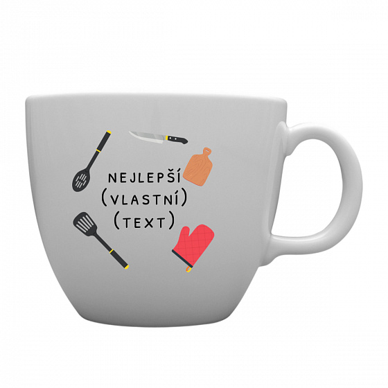 Personalizovaný MEGA XXL keramický hrnek 1 000 ml - nejlepší v oboru 