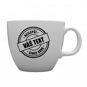Personalizovaný MEGA XXL keramický hrnek 1 000 ml - nejlepší xx SINCE xx