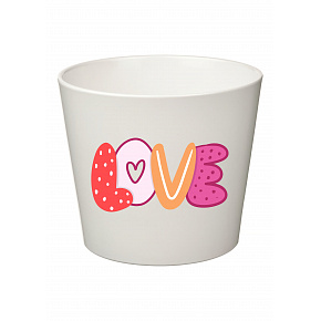 LOVE (VERZE 3) - malý květináč 