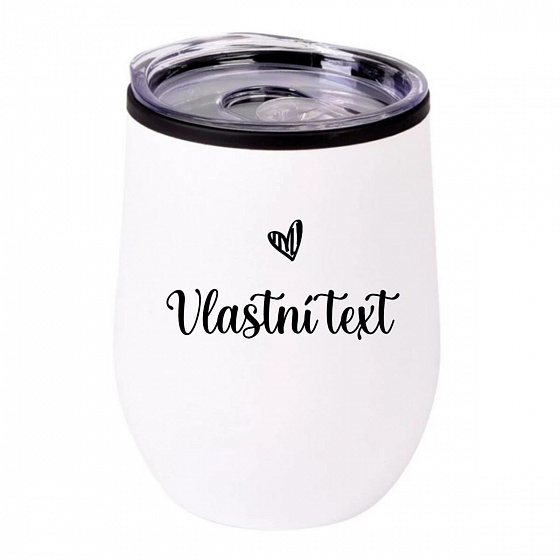Vlastní text na cestovní termohrnek "BOWL"