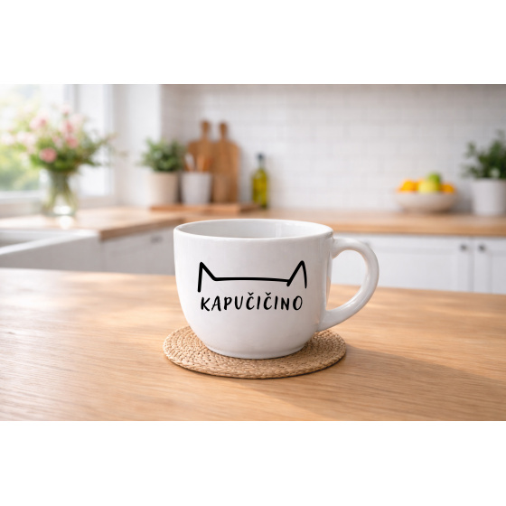 KAPUČIČINO - keramický hrnek 400 ml