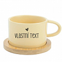 Vlastní text na keramický hrníček "MAKRONKA"