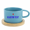Vlastní text na keramický hrníček "MAKRONKA"