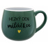 HEZKÝ DEN MILÁČKU - zelený keramický hrníček 300 ml