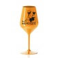NERUŠŠŠ - oranžová nerozbitná sklenice na víno 470 ml