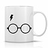 HARRY POTTER - klasický bílý keramický hrníček 300 ml