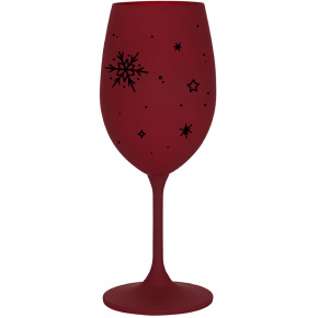 ZIMĚNKA - bordo sklenice na víno 350 ml