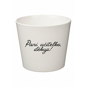 PANÍ UČITELKO, DĚKUJI! - malý květináč 