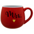 MRS. - červený keramický hrníček 300 ml