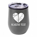 Personalizovaný termohrnek "BOWL" - Dvě místa, jedno srdce