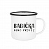BABIČKA MIMO PROVOZ - bílý plecháček 350 ml