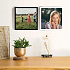 Personalizovaný magický fotoobraz v rámu - 2x čtverec 20x20 - fotografie