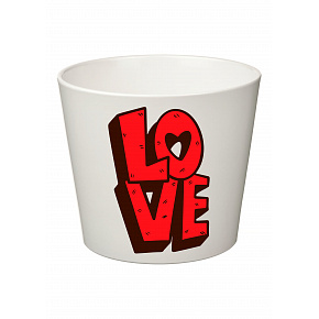 LOVE (VERZE 4) - velký květináč 