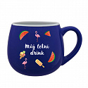 Personalizovaný keramický buclatý hrneček s letním mixem 