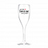 Personalizovaná nerozbitná prosecco sklenice - ... protože [doplň si sám] není prdel ...