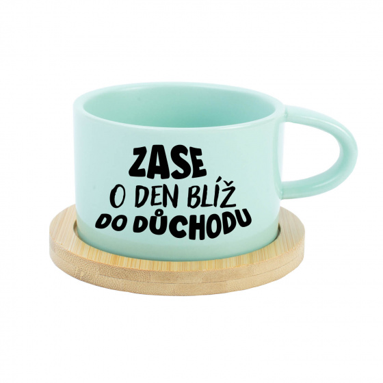 MOHLA BYCH BÝT MILÁ, ALE NECHCE SE MI - mint hrníček makronka 200 ml