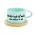 MOHLA BYCH BÝT MILÁ, ALE NECHCE SE MI - mint hrníček makronka 200 ml