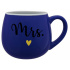 MRS. - modrý keramický hrníček 300 ml