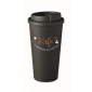KAFE S DONÁŠKOU DO POSTELE - černý termohrnek 475 ml