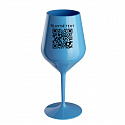 Personalizovaná nerozbitná sklenice s QR kódem