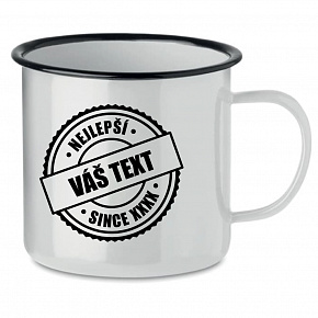 Personalizovaný retro plecháček - nejlepší xx SINCE xx
