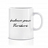 Personalizovaný klasický bílý keramický hrníček 300 ml - budoucí paní 