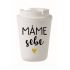 MÁME SEBE - bílý termohrnek 300 ml