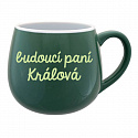 Personalizovaný keramický buclatý hrneček - budoucí paní 