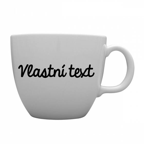 Vlastní text na MEGA XXL keramický hrnek 1000 ml