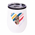 Personalizovaný termohrnek "BOWL" s výřezem fotky na podkladu