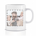 Personalizovaný klasický bílý keramický hrníček 300 ml s fotografií 